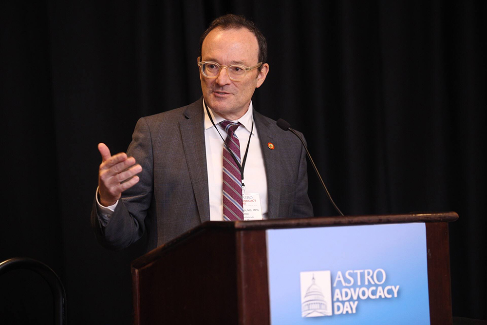 Dr. Brian Kavanagh at ASTRO Advocacy Day 2018